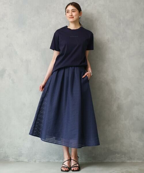 Maison de CINQ / メゾン ドゥ サンク カットソー | [小さいサイズ]ミニマルロゴTシャツ | 詳細8