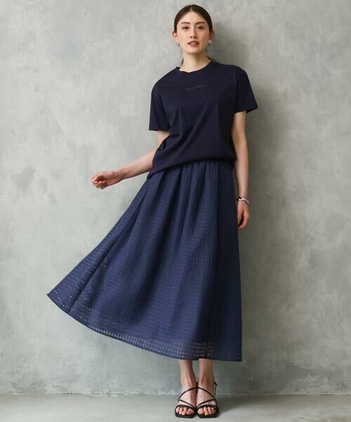 Maison de CINQ / メゾン ドゥ サンク カットソー | [小さいサイズ]ミニマルロゴTシャツ | 詳細9