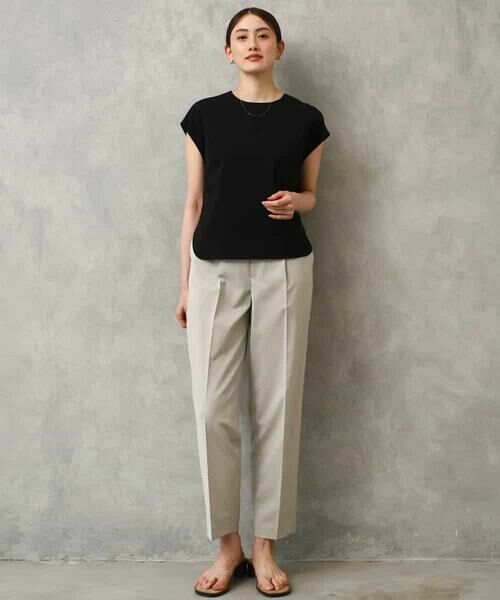 Maison de CINQ / メゾン ドゥ サンク その他パンツ | [小さいサイズ][リラックスボトム]テーパードパンツ | 詳細15