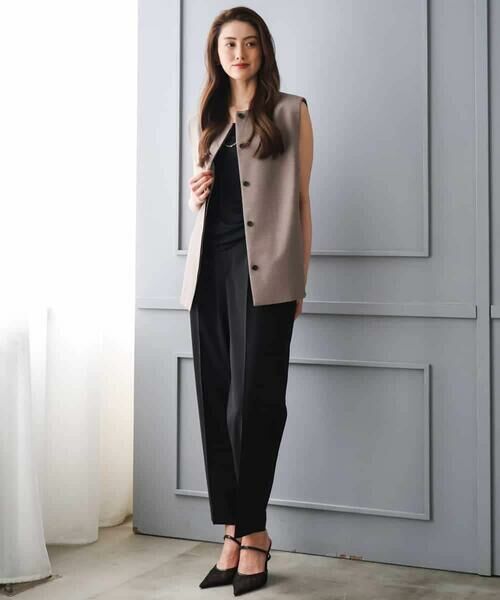 Maison de CINQ / メゾン ドゥ サンク その他パンツ | [小さいサイズ][リラックスボトム]テーパードパンツ | 詳細21