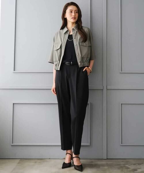 Maison de CINQ / メゾン ドゥ サンク その他パンツ | [小さいサイズ][リラックスボトム]テーパードパンツ | 詳細23