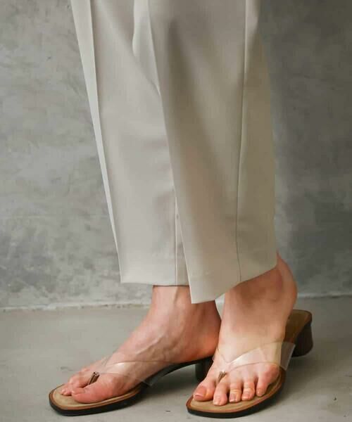 Maison de CINQ / メゾン ドゥ サンク その他パンツ | [小さいサイズ][リラックスボトム]テーパードパンツ | 詳細8