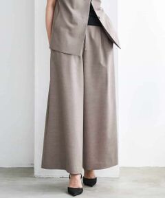 Maison de CINQ / メゾン ドゥ サンク その他パンツ | [小さいサイズ][セットアップ対応/リラックスボトム]ドローストリングワイドパンツ