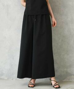 Maison de CINQ / メゾン ドゥ サンク その他パンツ | [小さいサイズ][セットアップ対応/リラックスボトム]ドローストリングワイドパンツ