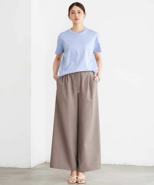 Maison de CINQ / メゾン ドゥ サンク その他パンツ | [小さいサイズ][セットアップ対応/リラックスボトム]ドローストリングワイドパンツ | 詳細29