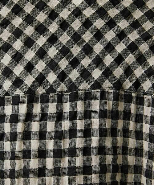 Maison de CINQ / メゾン ドゥ サンク シャツ・ブラウス | [セットアップ対応]リネンコットンギンガムチェックブラウス | 詳細16