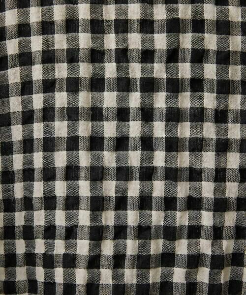 Maison de CINQ / メゾン ドゥ サンク シャツ・ブラウス | [セットアップ対応]リネンコットンギンガムチェックブラウス | 詳細9