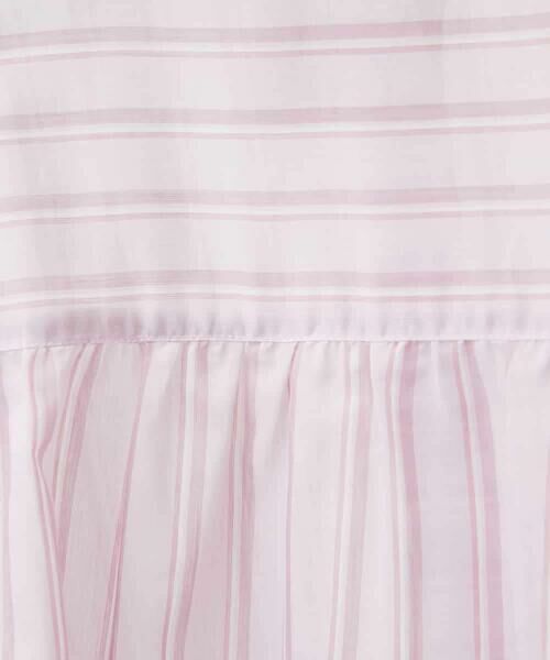 Maison de CINQ / メゾン ドゥ サンク シャツ・ブラウス | シアーストライププルオーバーブラウス | 詳細12