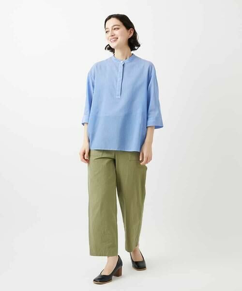 Maison de CINQ / メゾン ドゥ サンク シャツ・ブラウス | シアーストライププルオーバーブラウス | 詳細22