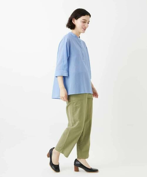 Maison de CINQ / メゾン ドゥ サンク シャツ・ブラウス | シアーストライププルオーバーブラウス | 詳細23