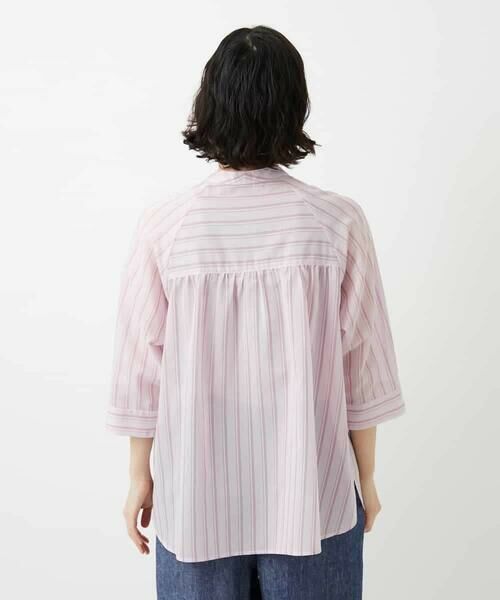 Maison de CINQ / メゾン ドゥ サンク シャツ・ブラウス | シアーストライププルオーバーブラウス | 詳細7