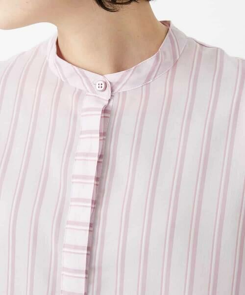 Maison de CINQ / メゾン ドゥ サンク シャツ・ブラウス | シアーストライププルオーバーブラウス | 詳細8