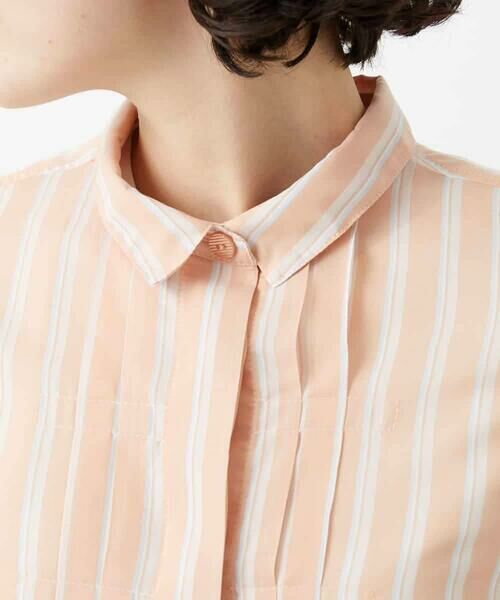 Maison de CINQ / メゾン ドゥ サンク シャツ・ブラウス | シアーストライプ前開きブラウス | 詳細10