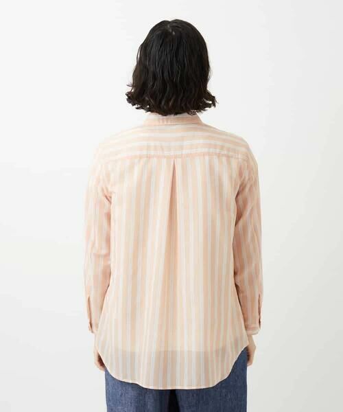 Maison de CINQ / メゾン ドゥ サンク シャツ・ブラウス | シアーストライプ前開きブラウス | 詳細9