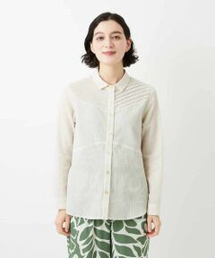 Maison de CINQ / メゾン ドゥ サンク シャツ・ブラウス | ピンタックブラウス