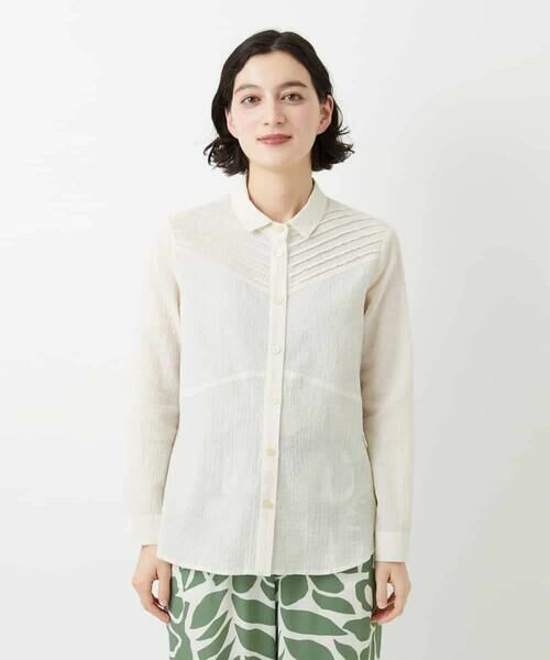 Maison de CINQ / メゾン ドゥ サンク シャツ・ブラウス | ピンタックブラウス | 詳細3