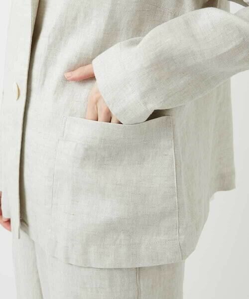 Maison de CINQ / メゾン ドゥ サンク セットアップ | [セットアップ対応]デニム調リネンジャケット | 詳細11