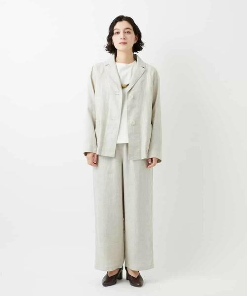 Maison de CINQ / メゾン ドゥ サンク セットアップ | [セットアップ対応]デニム調リネンジャケット | 詳細17