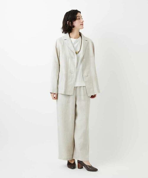 Maison de CINQ / メゾン ドゥ サンク セットアップ | [セットアップ対応]デニム調リネンジャケット | 詳細18