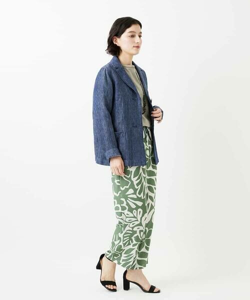 Maison de CINQ / メゾン ドゥ サンク セットアップ | [セットアップ対応]デニム調リネンジャケット | 詳細27