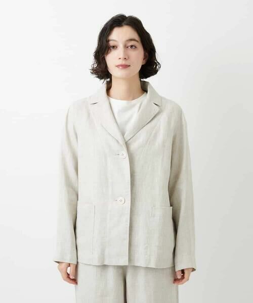 Maison de CINQ / メゾン ドゥ サンク セットアップ | [セットアップ対応]デニム調リネンジャケット | 詳細6