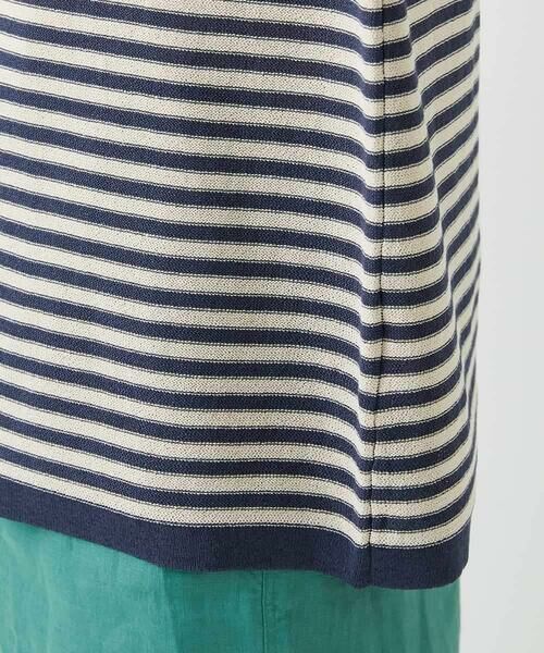 Maison de CINQ / メゾン ドゥ サンク ニット・セーター | ペーパーヤーンボーダーニット | 詳細10
