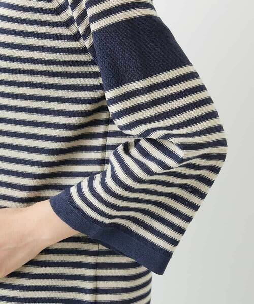 Maison de CINQ / メゾン ドゥ サンク ニット・セーター | ペーパーヤーンボーダーニット | 詳細9