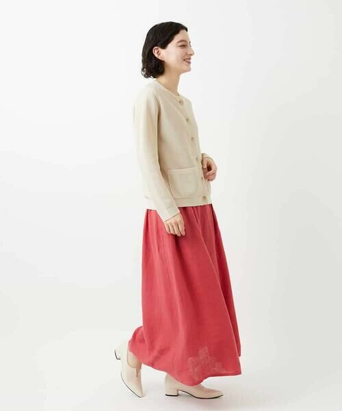 Maison de CINQ / メゾン ドゥ サンク ロング・マキシ丈スカート | カラーリネン製品洗いスカート | 詳細28