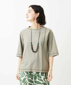 Maison de CINQ / メゾン ドゥ サンク カットソー | クールローレルスカイコットTシャツ