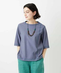 Maison de CINQ / メゾン ドゥ サンク カットソー | クールローレルスカイコットTシャツ