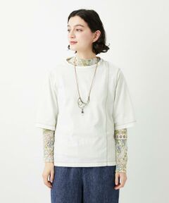 Maison de CINQ / メゾン ドゥ サンク カットソー | クールローレルスカイコットTシャツ