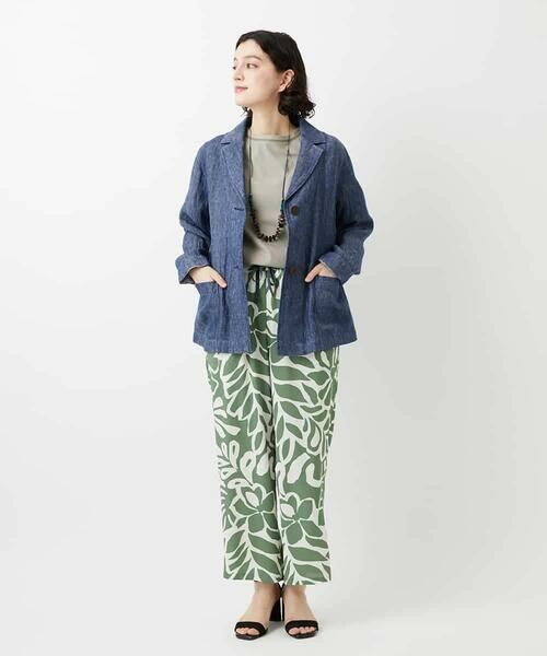 Maison de CINQ / メゾン ドゥ サンク カットソー | クールローレルスカイコットTシャツ | 詳細12