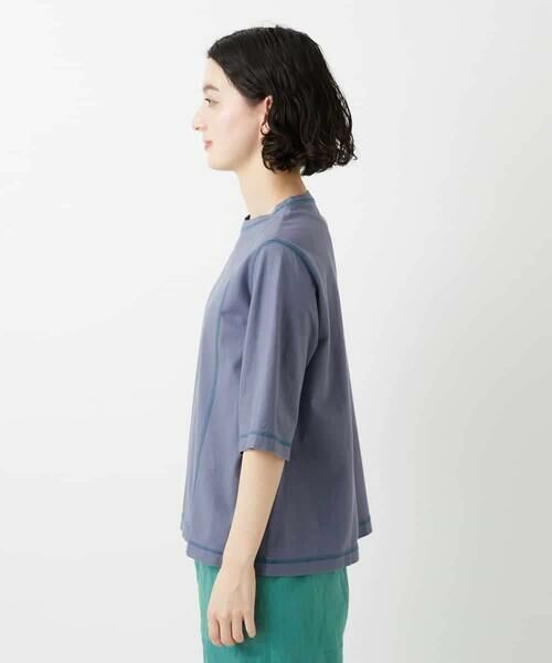 Maison de CINQ / メゾン ドゥ サンク カットソー | クールローレルスカイコットTシャツ | 詳細28