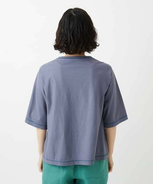 Maison de CINQ / メゾン ドゥ サンク カットソー | クールローレルスカイコットTシャツ | 詳細29