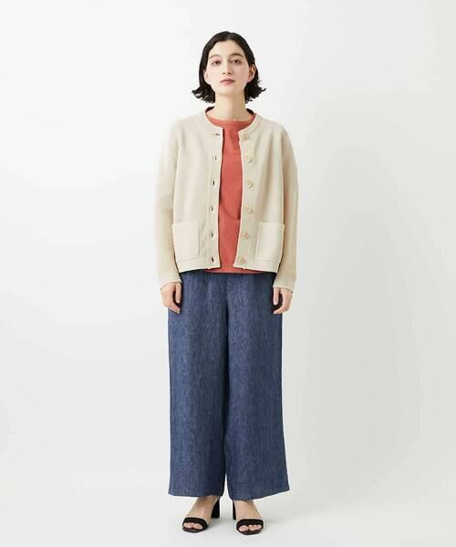 Maison de CINQ / メゾン ドゥ サンク カットソー | クールローレルスカイコットTシャツ | 詳細3