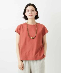 Maison de CINQ / メゾン ドゥ サンク カットソー | クールローレルスリーブレスカットソー