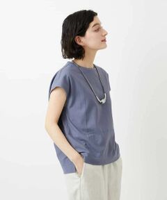 Maison de CINQ / メゾン ドゥ サンク カットソー | クールローレルスリーブレスカットソー