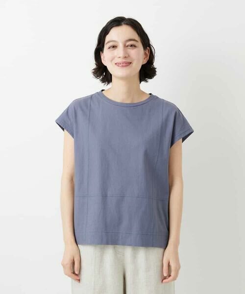 Maison de CINQ / メゾン ドゥ サンク カットソー | クールローレルスリーブレスカットソー | 詳細5