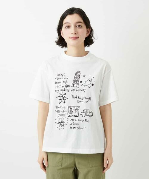 Maison de CINQ / メゾン ドゥ サンク カットソー | [日本製]天竺シルケットカットソー | 詳細4