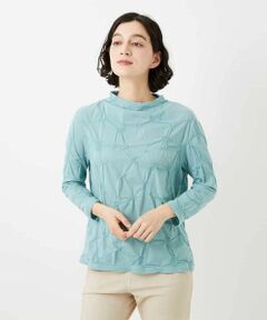 Maison de CINQ / メゾン ドゥ サンク カットソー | [日本製]麻混シャーリングカットソー