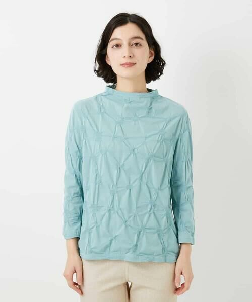 Maison de CINQ / メゾン ドゥ サンク カットソー | [日本製]麻混シャーリングカットソー | 詳細21