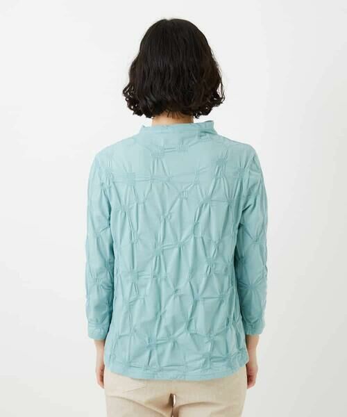 Maison de CINQ / メゾン ドゥ サンク カットソー | [日本製]麻混シャーリングカットソー | 詳細23