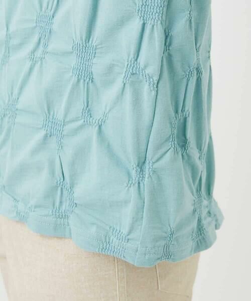 Maison de CINQ / メゾン ドゥ サンク カットソー | [日本製]麻混シャーリングカットソー | 詳細26