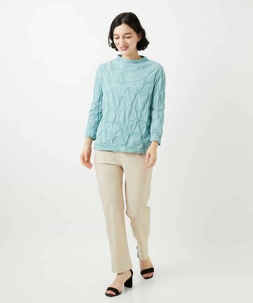 Maison de CINQ / メゾン ドゥ サンク カットソー | [日本製]麻混シャーリングカットソー | 詳細4