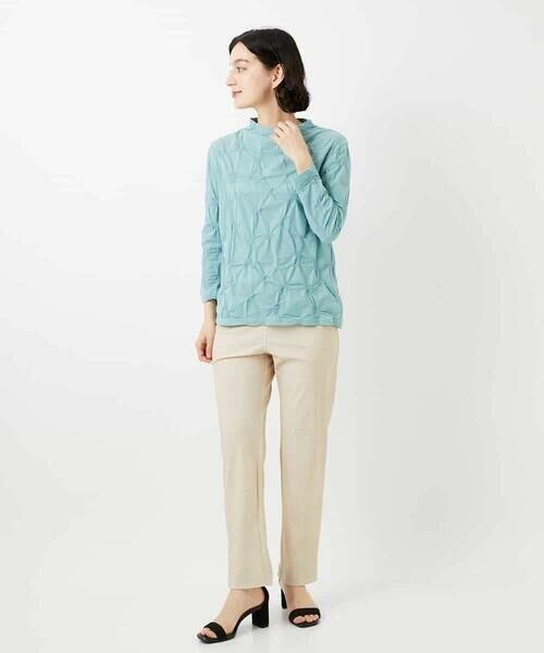 Maison de CINQ / メゾン ドゥ サンク カットソー | [日本製]麻混シャーリングカットソー | 詳細6