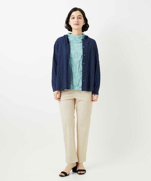 Maison de CINQ / メゾン ドゥ サンク カットソー | [日本製]麻混シャーリングカットソー | 詳細7