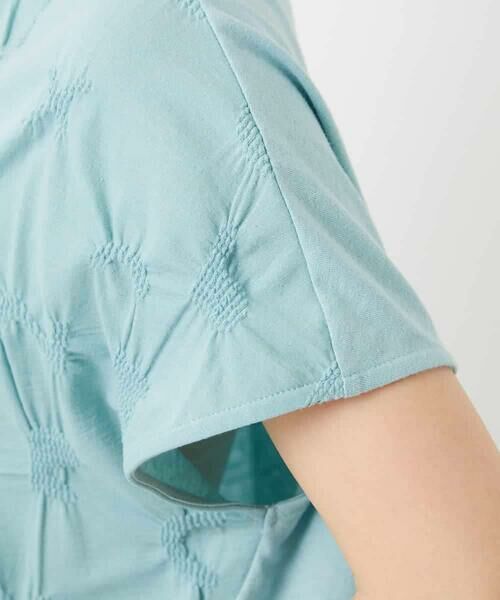 Maison de CINQ / メゾン ドゥ サンク カットソー | [日本製]麻混シャーリングフレンチスリーブカットソー | 詳細21