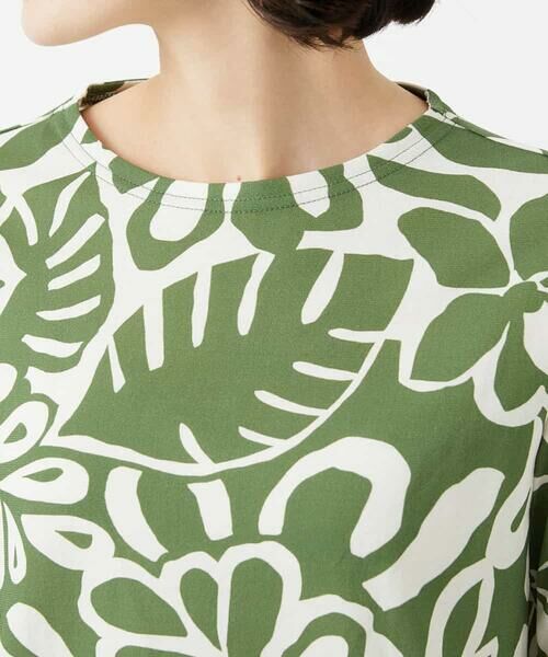 Maison de CINQ / メゾン ドゥ サンク カットソー | [日本製]ボタニカルフワラープリントカットソー | 詳細6