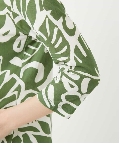 Maison de CINQ / メゾン ドゥ サンク カットソー | [日本製]ボタニカルフワラープリントカットソー | 詳細7