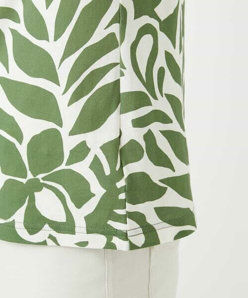 Maison de CINQ / メゾン ドゥ サンク カットソー | [日本製]ボタニカルフワラープリントカットソー | 詳細8